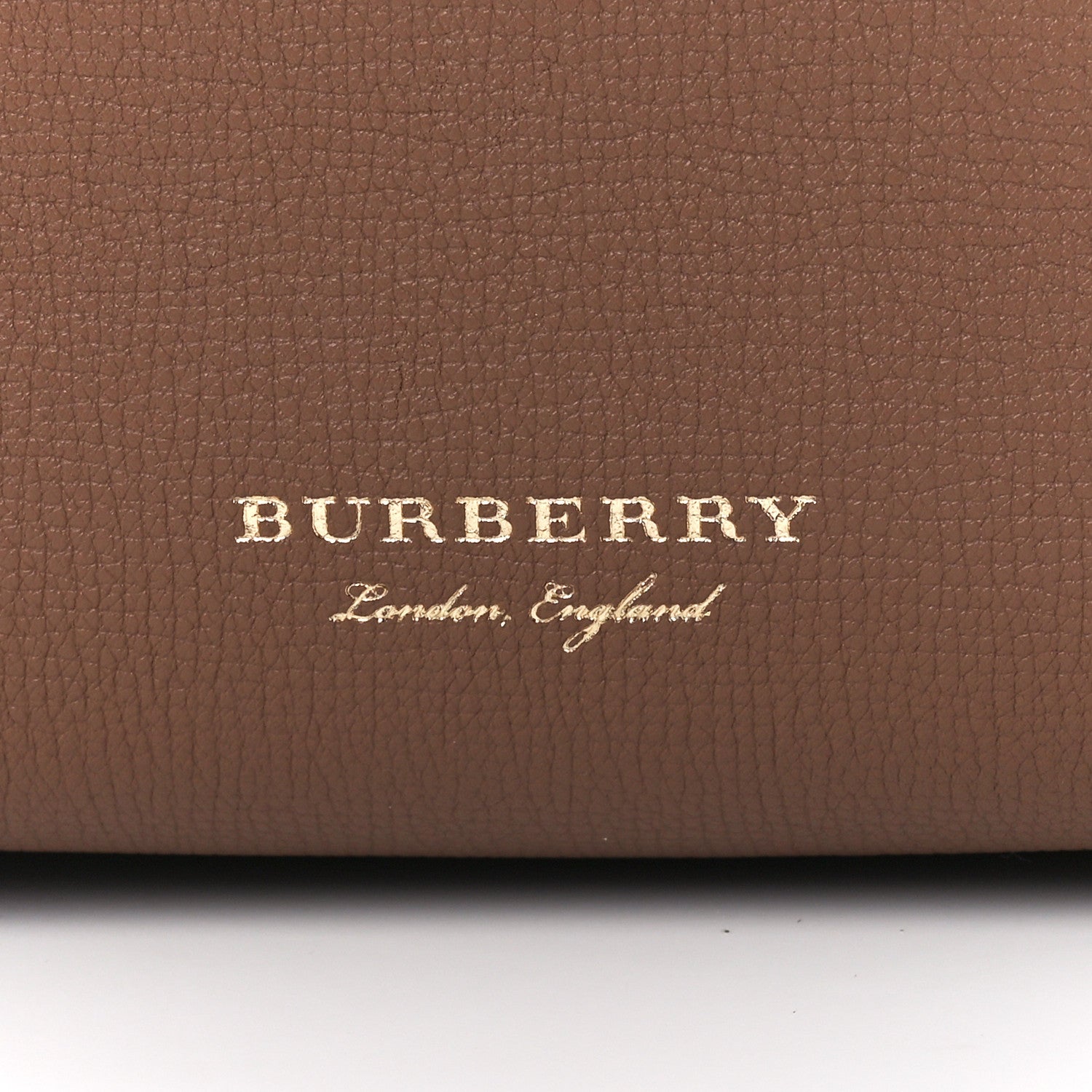 Burberry Derby Calfskin House Check Small Camberley Dark Sand 8 of 12