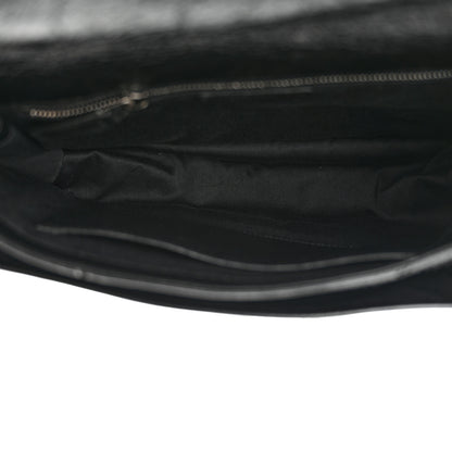 Saint Laurent Crinkled Calfskin Matelasse Monogram Medium Niki Chain Satchel Black 5 of 11