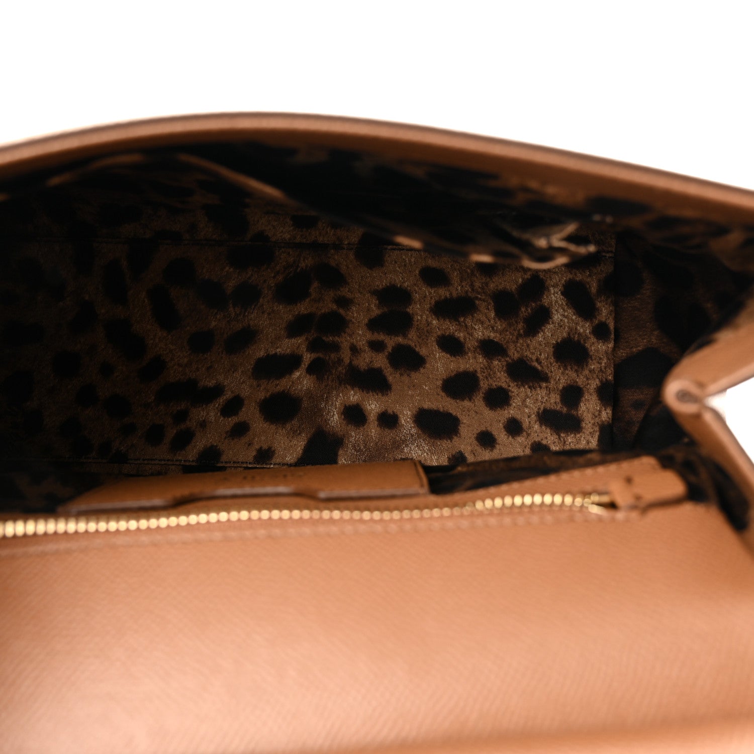 Dolce & Gabbana Dauphine Medium Miss Sicily Satchel Caramello 4 of 8