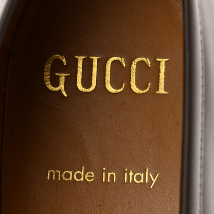 Gucci Wexford Malaga Kid Gucci 100 Centennial Mens Jordaan Loafers 8.5 New Acero New Shamarock Crop Hibiscus Red 6 of 9
