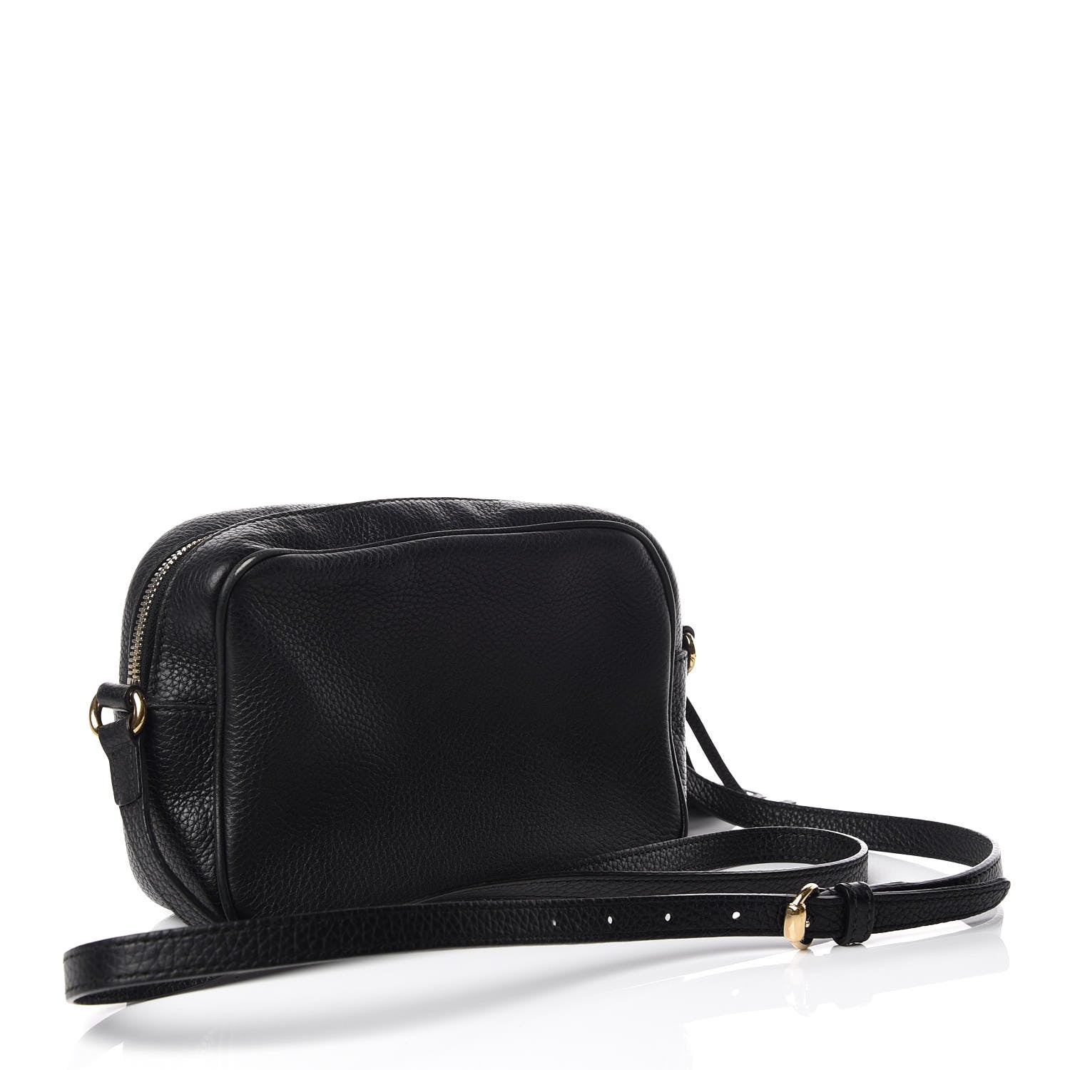 Gucci Pebbled Calfskin Small Soho Disco Bag Black 3 of 13