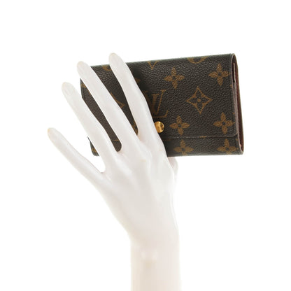 Louis Vuitton Monogram Porte-Monnaie Tresor Wallet 2 of 7