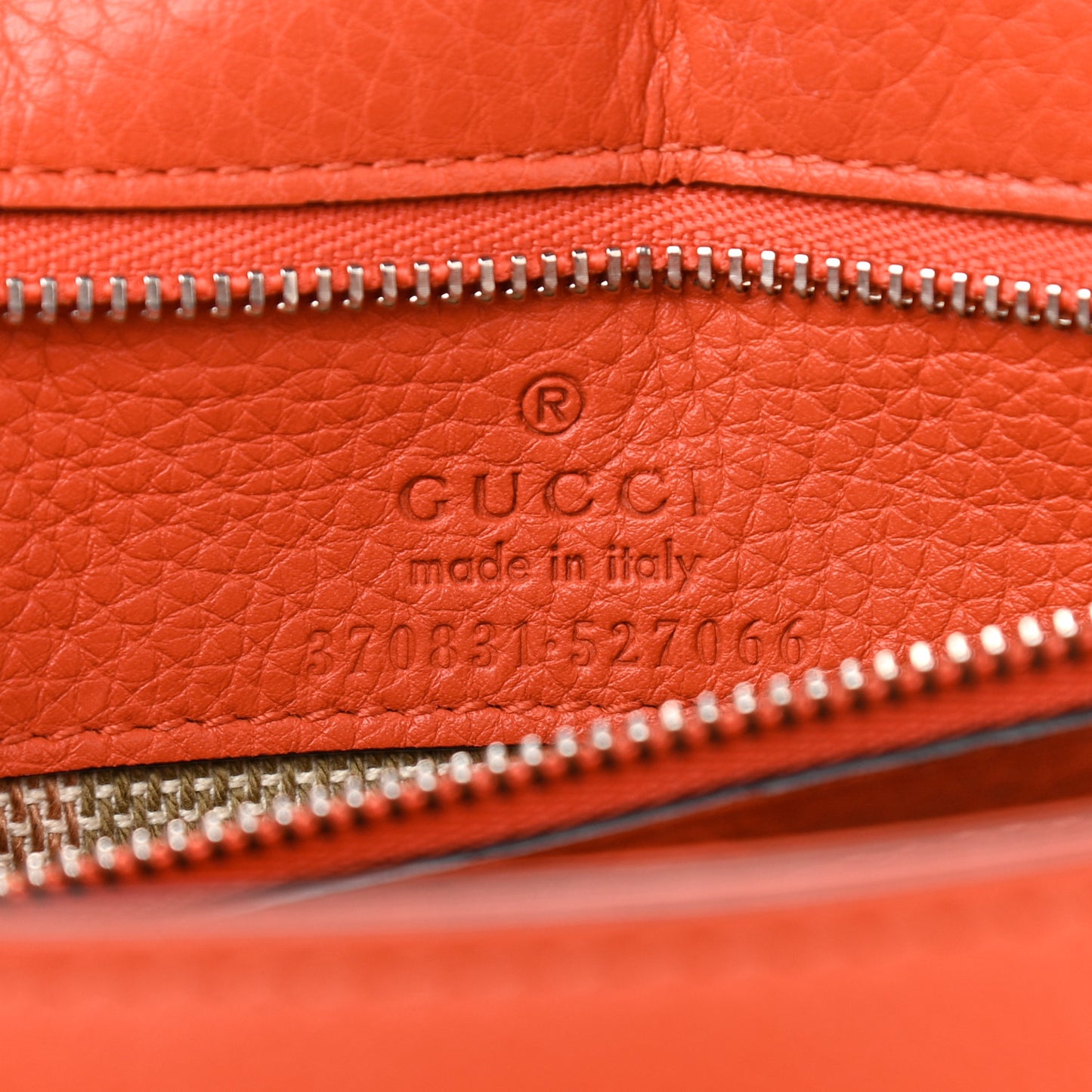 Cellarius Calfskin Small Bamboo Daily Top Handle Bag New Dark Orange