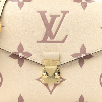 Louis Vuitton Empreinte Monogram Giant Pochette Metis Creme Bois De Rose 10 of 11