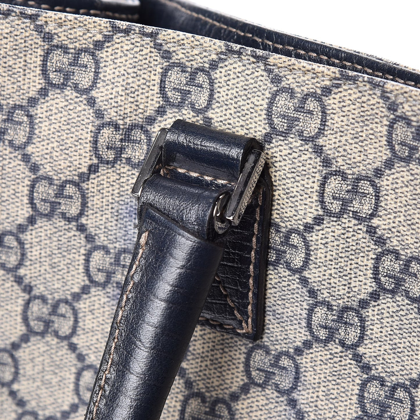 GG Plus Monogram Small Vertical Tote Blue