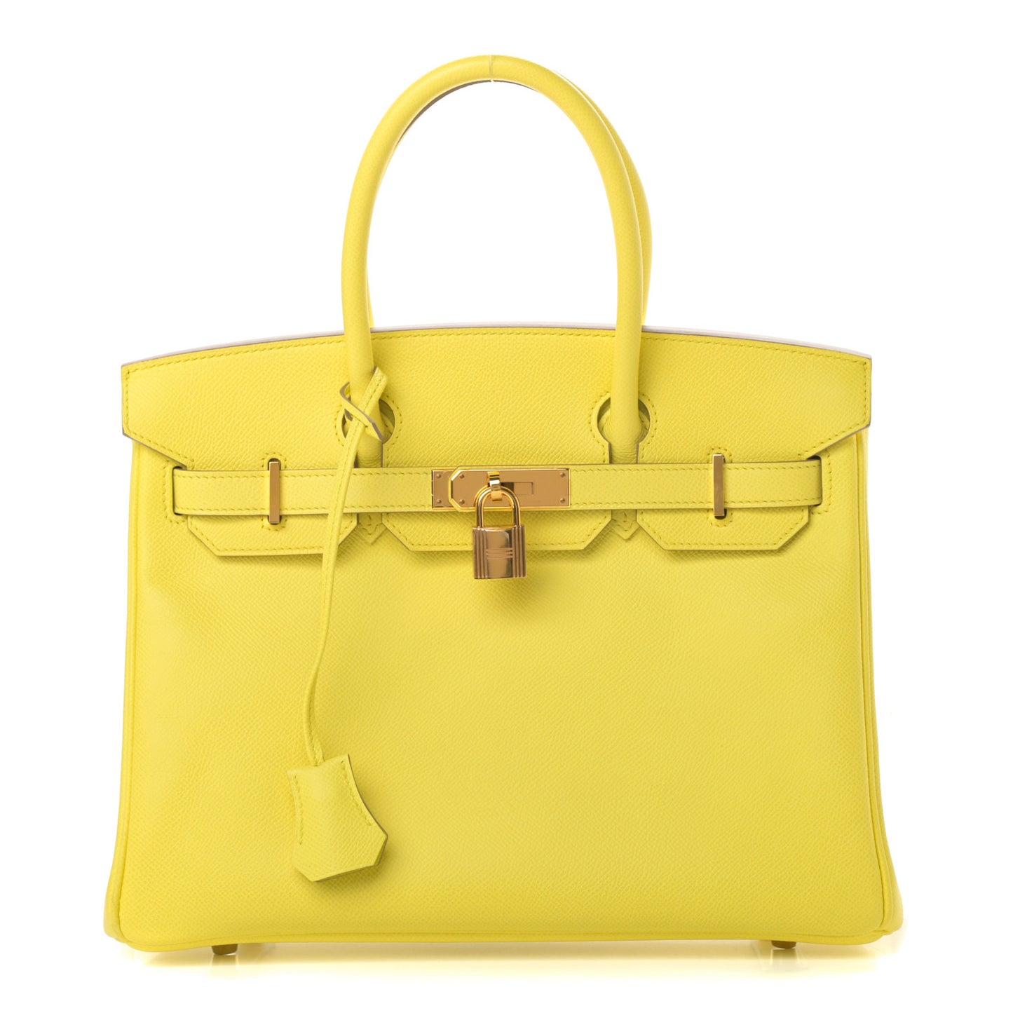 Epsom Birkin 30 Lime