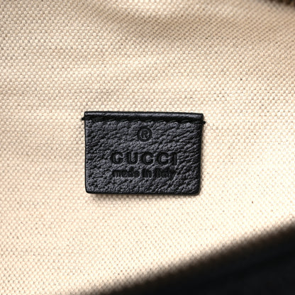 Gucci Velvet GG Monogram Web Belt Bag Blue Beige 6 of 13