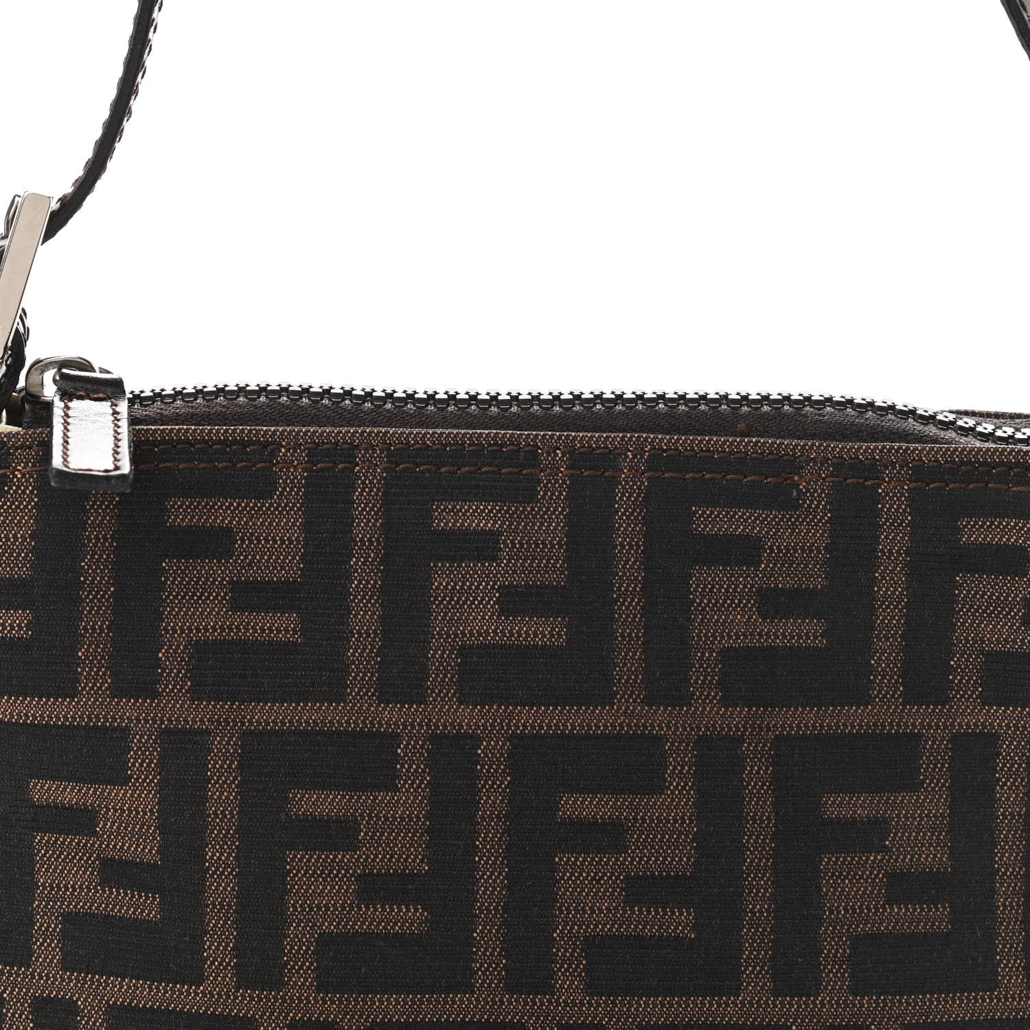 Fendi Zucca Mini Pochette Tobacco 7 of 10
