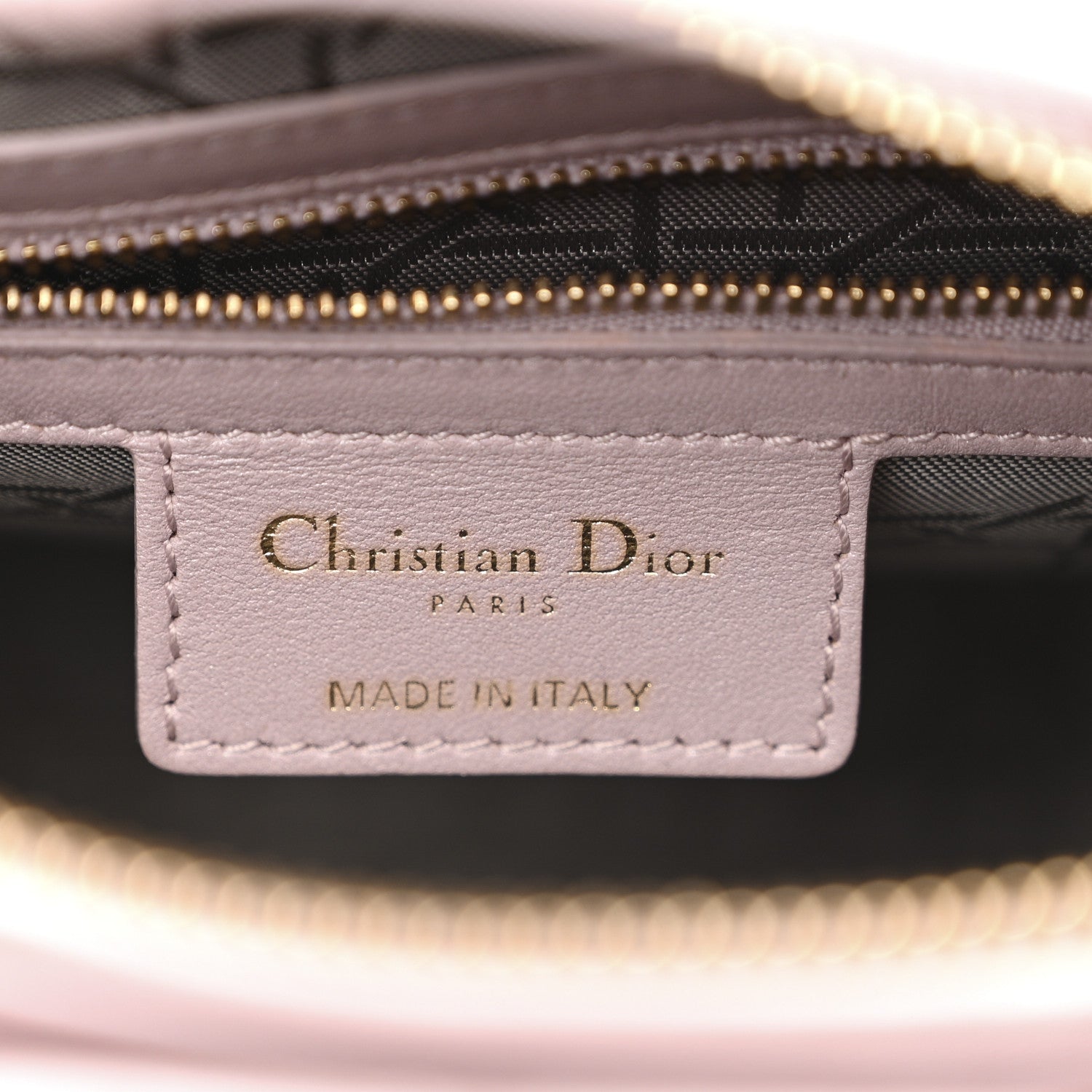 Christian Dior Lambskin Cannage Medium Lady Dior Light Pink 6 of 11