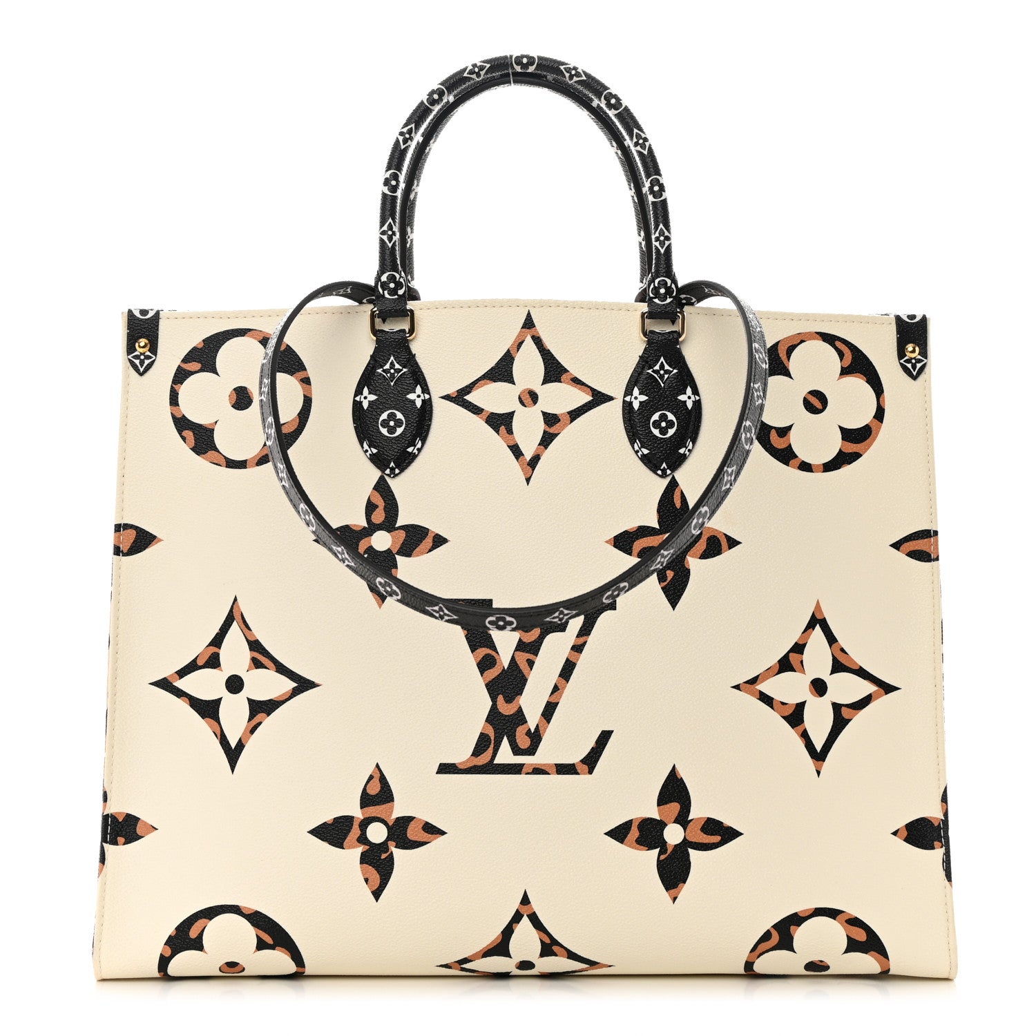 Louis Vuitton Monogram Giant Jungle Onthego GM Ivory 1 of 14