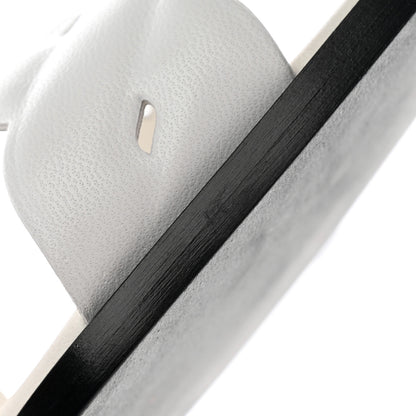 Hermes Nappa Womens Grace Sandals 36.5 White 16 of 20