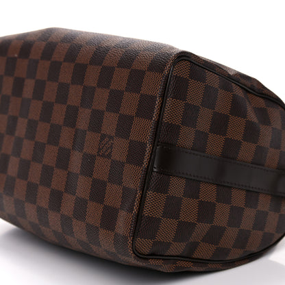 Louis Vuitton Damier Ebene Speedy Bandouliere 25 9 of 12