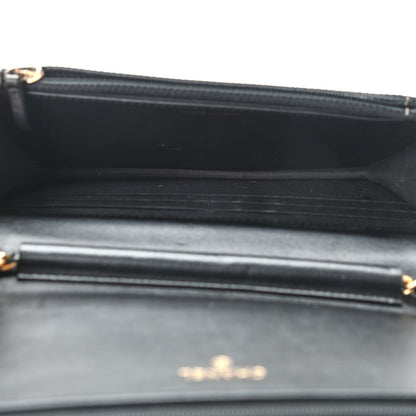 Chanel Caviar Chevron Quilted Boy Wallet On Chain WOC Black 5 of 12