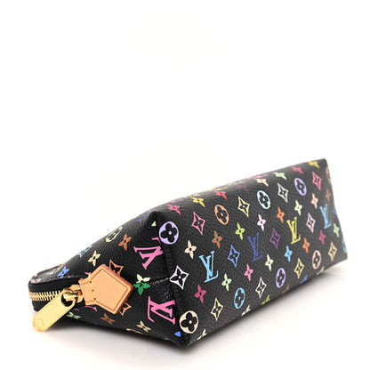 Louis Vuitton Monogram Multicolor Cosmetic Pouch Black Grenade 4 of 6