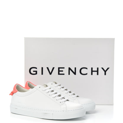 Givenchy Calfskin Womens Urban Street Sneakers 36 White Neon Pink 9 of 9