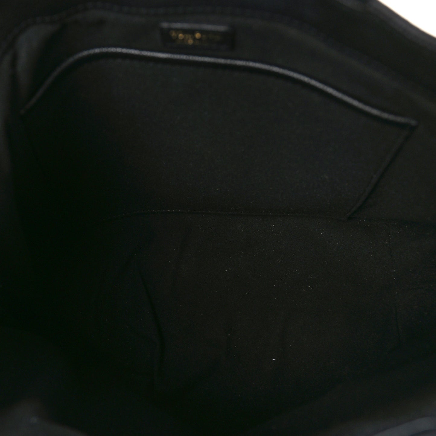 Grained Calfskin Mini TF East West Tote Black