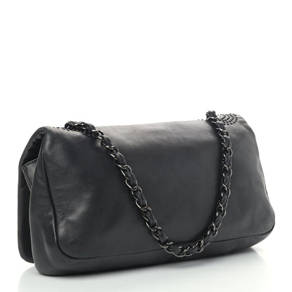Chanel Lambskin Studded CC East West Flap Black 3 of 11