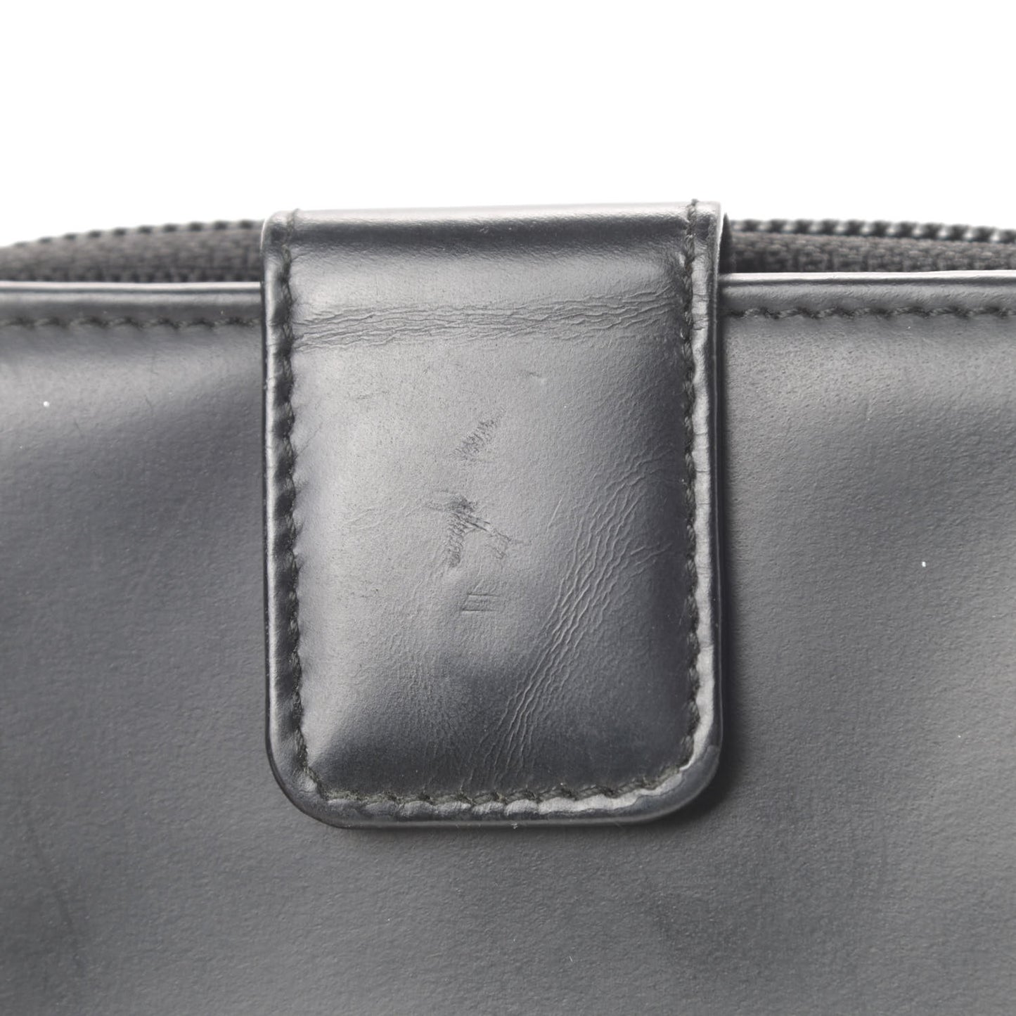Monogram Zip Around Coin Wallet Black