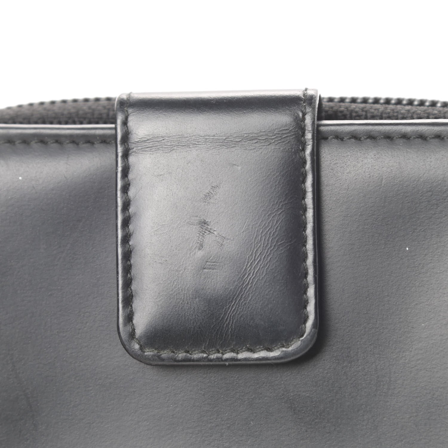 Gucci Monogram Zip Around Coin Wallet Black 14 of 15