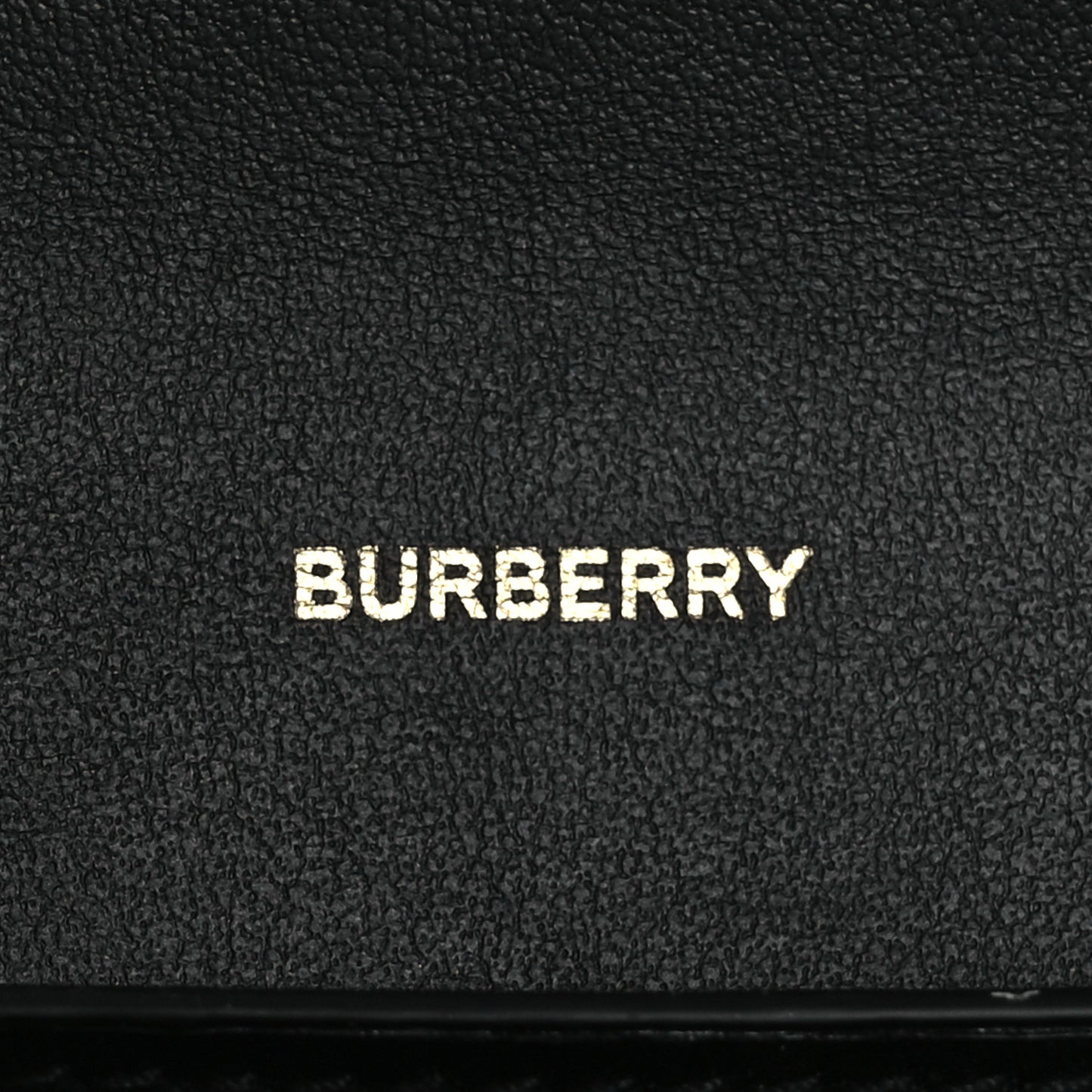 Vintage Check Calfskin Halton Wallet Black