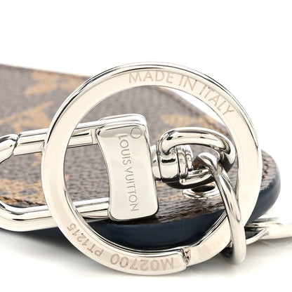 Louis Vuitton Calfskin Monogram Hotel Cruise Key Ring Blue 3 of 3