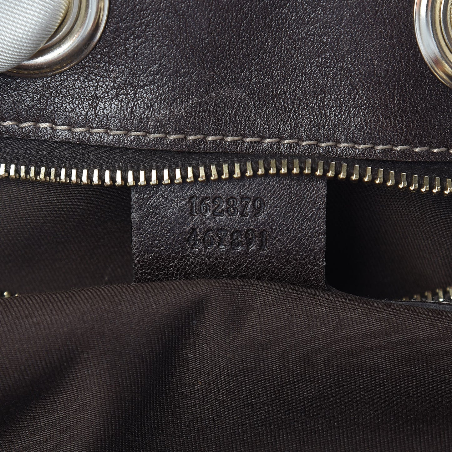 Monogram Medium Positano Tote Dark Brown