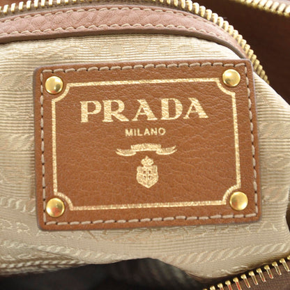 Prada Vitello Daino Tote Brandy 8 of 11