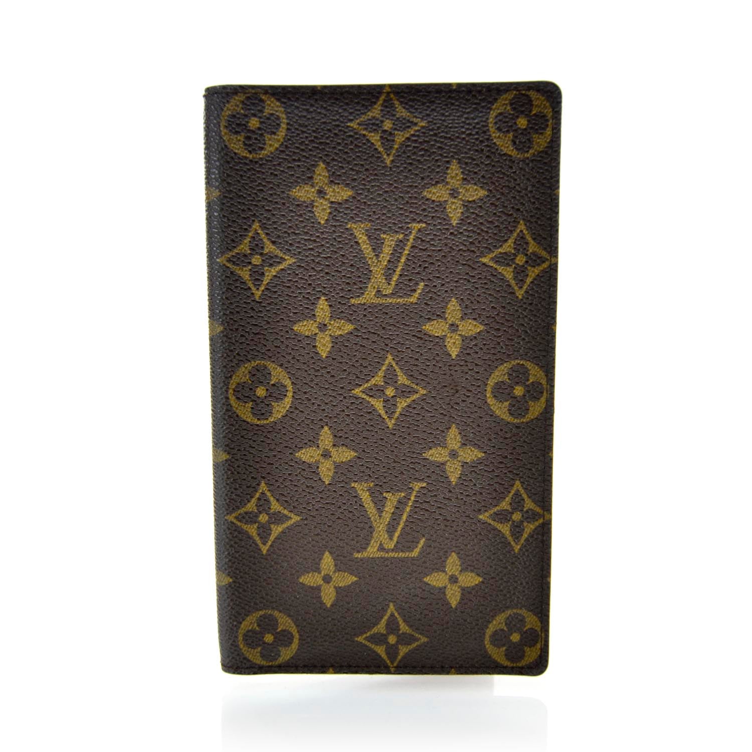 Louis Vuitton Monogram Porte Valeurs Checkbook Wallet 1 of 6