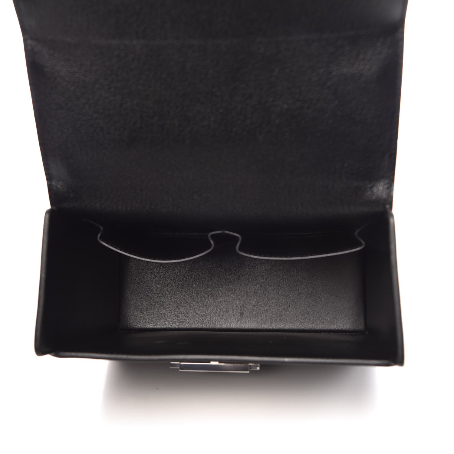 Hermes Chevre Mysore Cinhetic Boxy Top Handle Bag Black 5 of 12