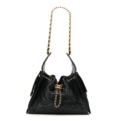 Chanel Caviar Quilted Small Chanel 25 Handbag Black 1 of 14