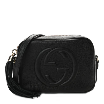 Gucci Pebbled Calfskin Small Soho Disco Bag Black 1 of 9