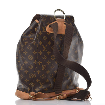 Louis Vuitton Monogram Montsouris GM Backpack 13 of 21