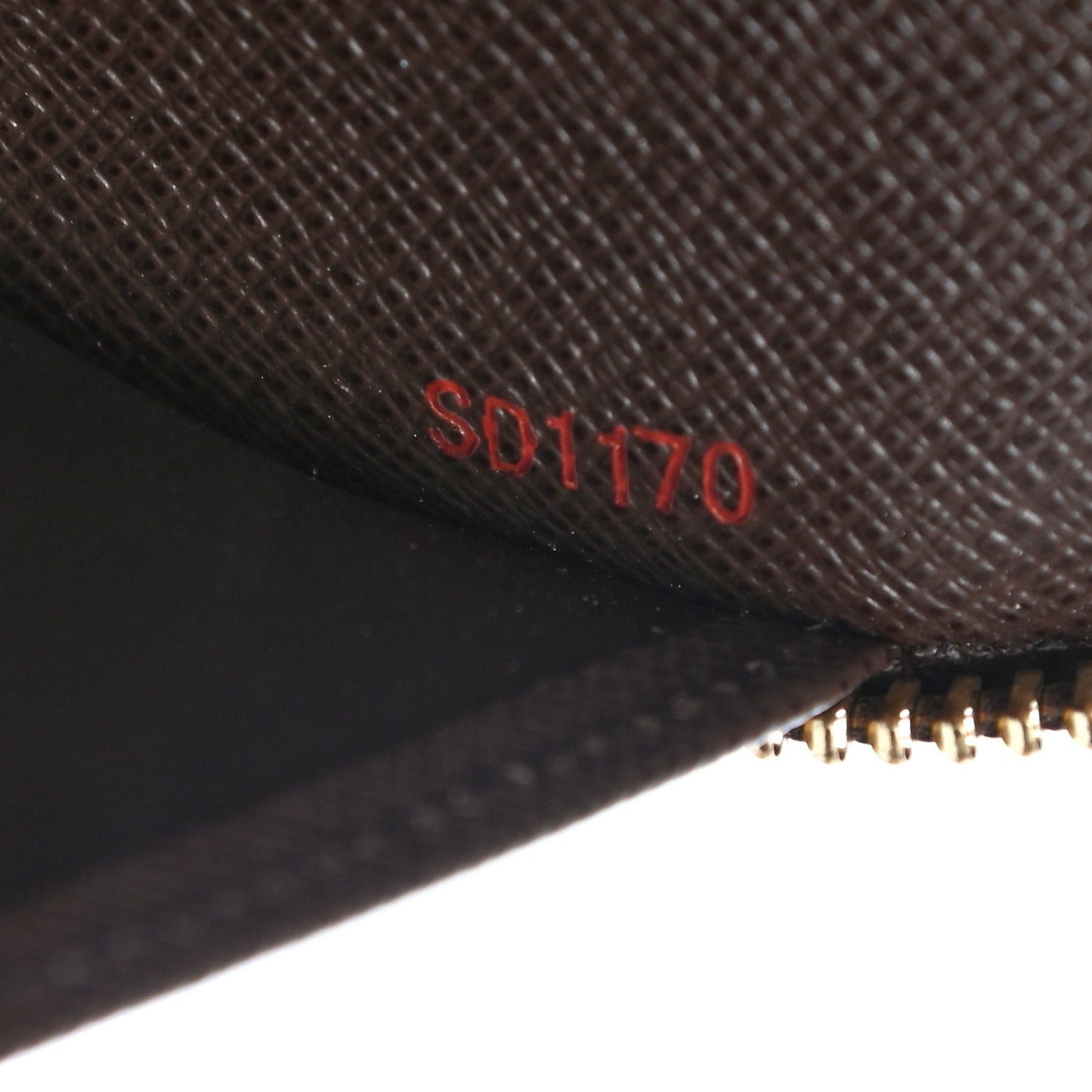 Damier Ebene Zippy Organizer Wallet