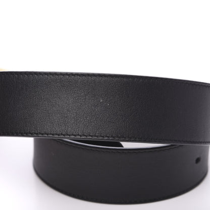 Gucci Calfskin Double G 40mm Belt 80 32 Black 3 of 6