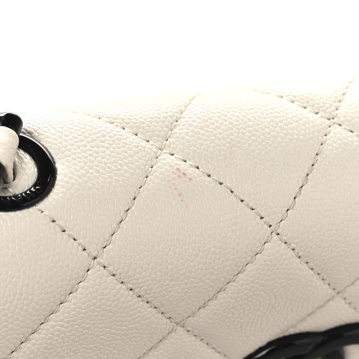 Chanel Caviar Quilted My Everything Small Flap White Black 12 of 13