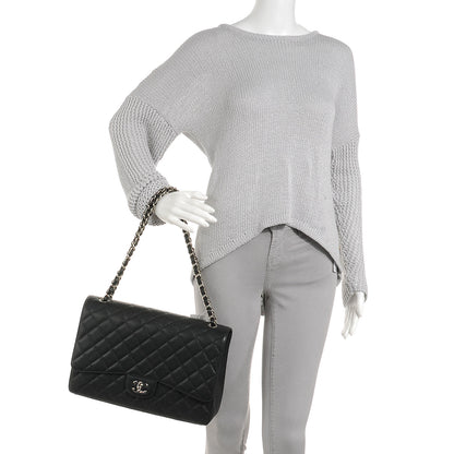 Chanel Caviar Maxi Single Flap Black 2 of 7