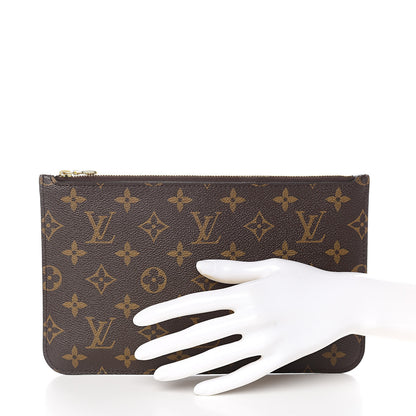 Louis Vuitton Monogram Neverfull MM GM Pochette 2 of 10