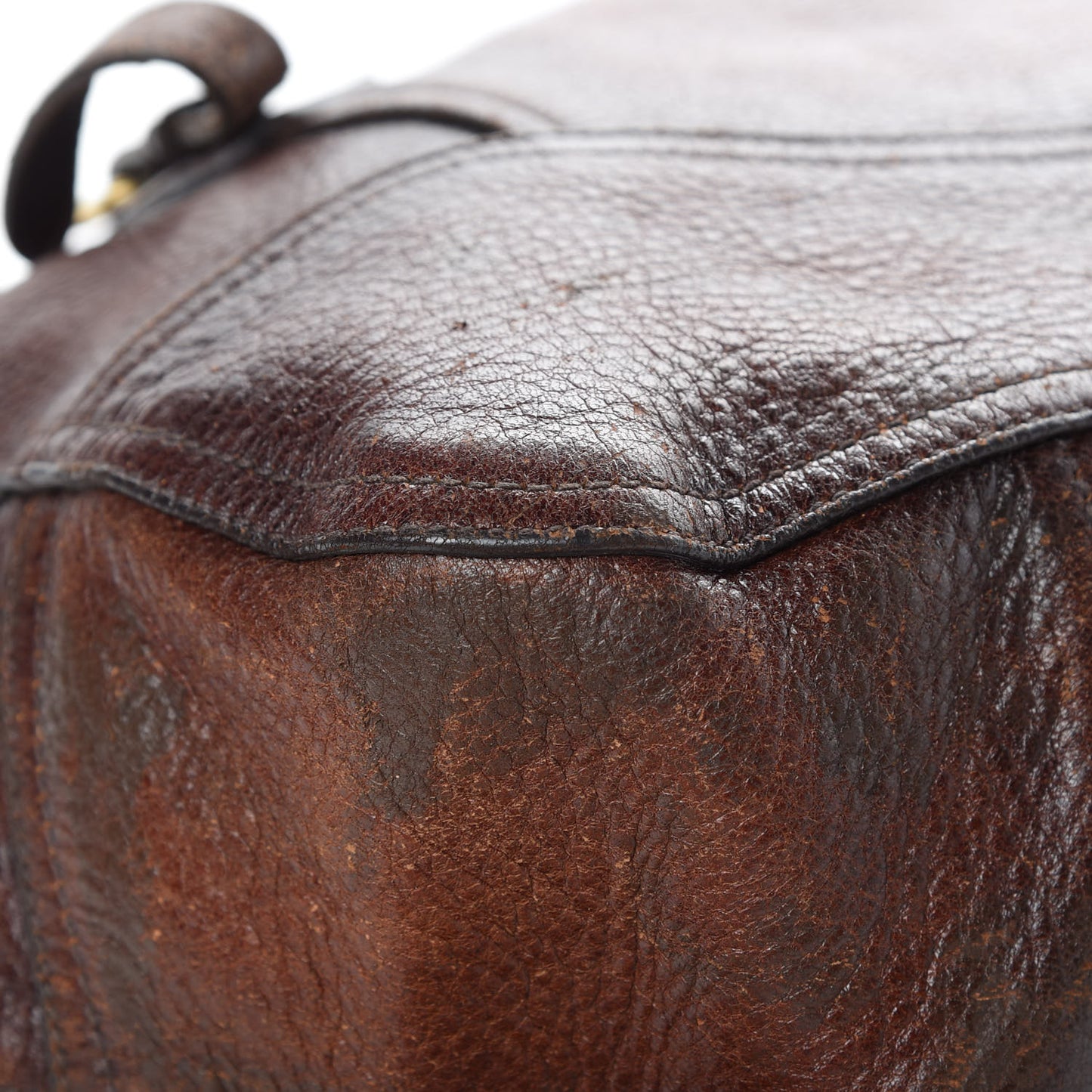 Deerskin Tote Bruciato