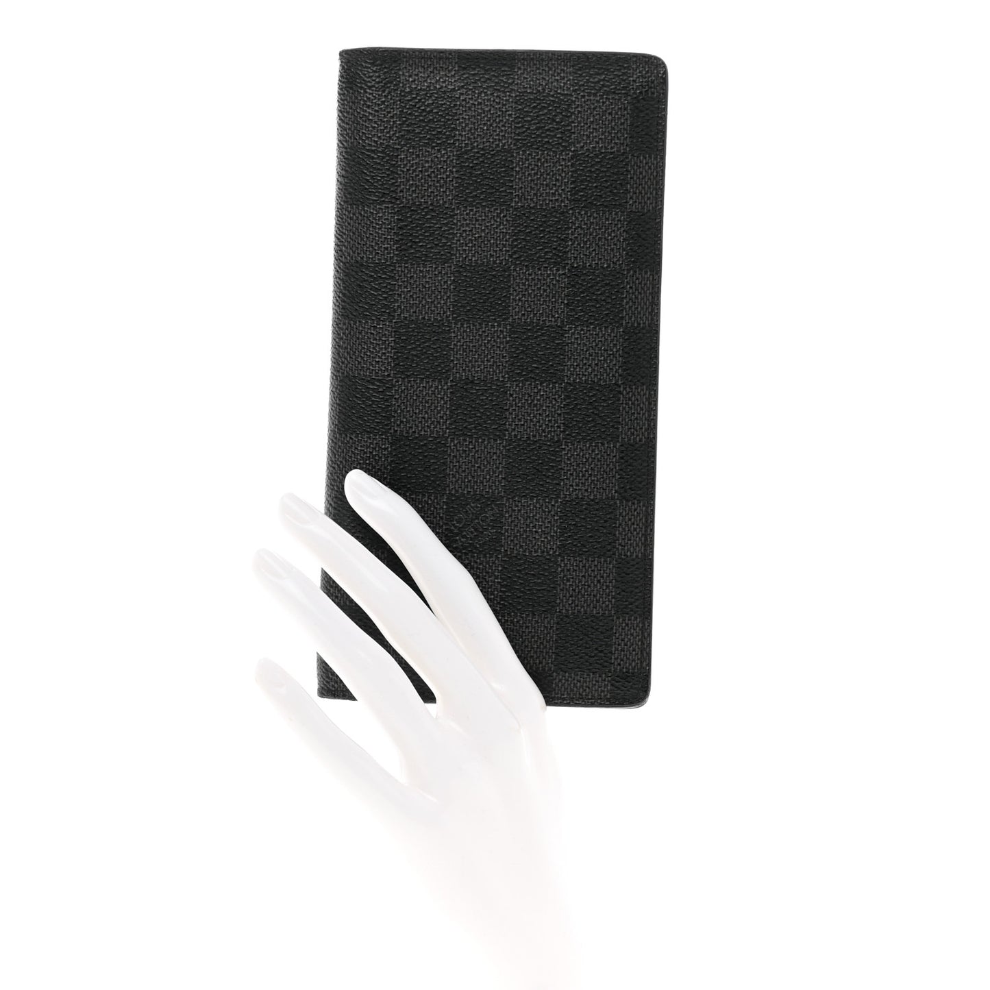 LOUIS VUITTON Damier Graphite Brazza Wallet