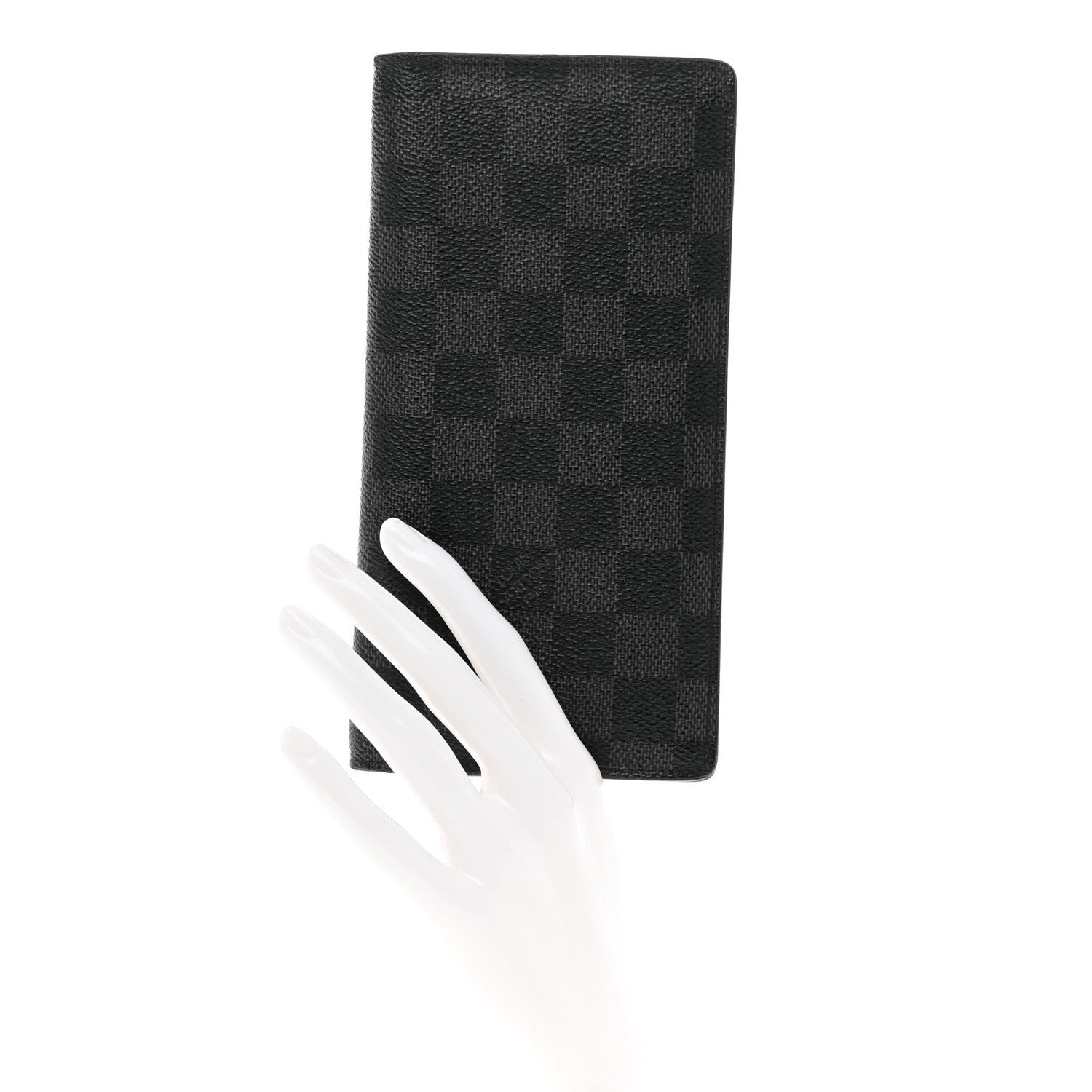 Louis Vuitton LOUIS VUITTON Damier Graphite Brazza Wallet 2 of 9