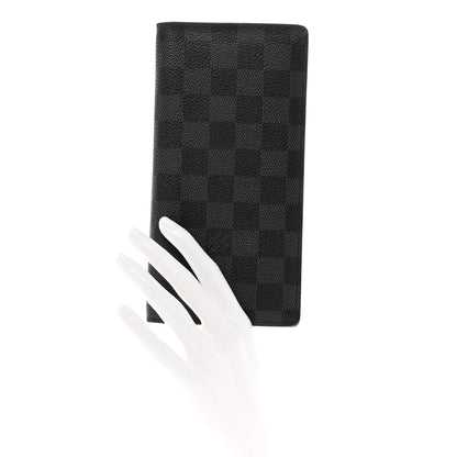 Louis Vuitton LOUIS VUITTON Damier Graphite Brazza Wallet 2 of 9