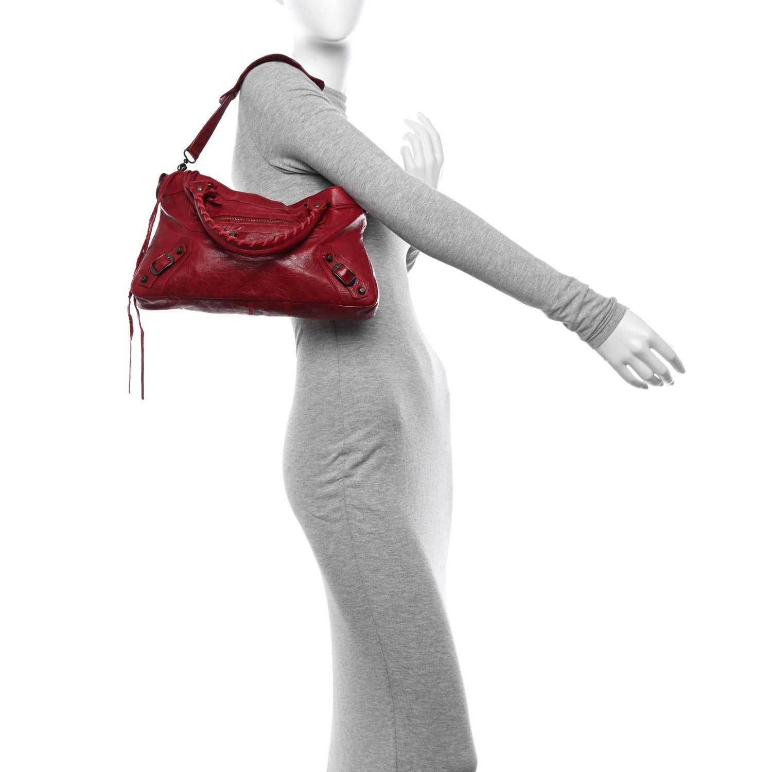 Balenciaga Chevre Classic Hardware First Rouge Theatre 2 of 17