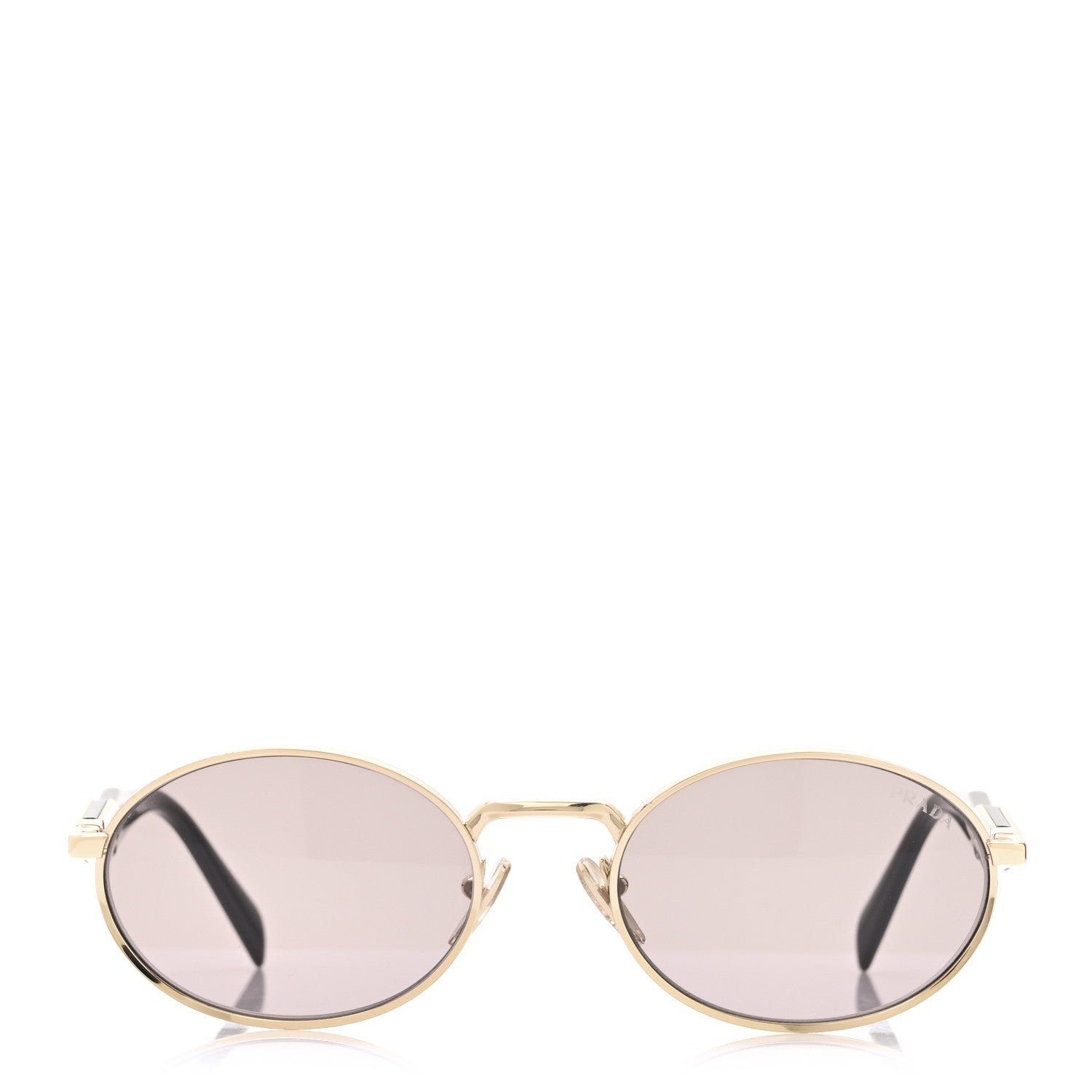 Prada Metal Sunglasses SPR65Z Gold 3 of 7