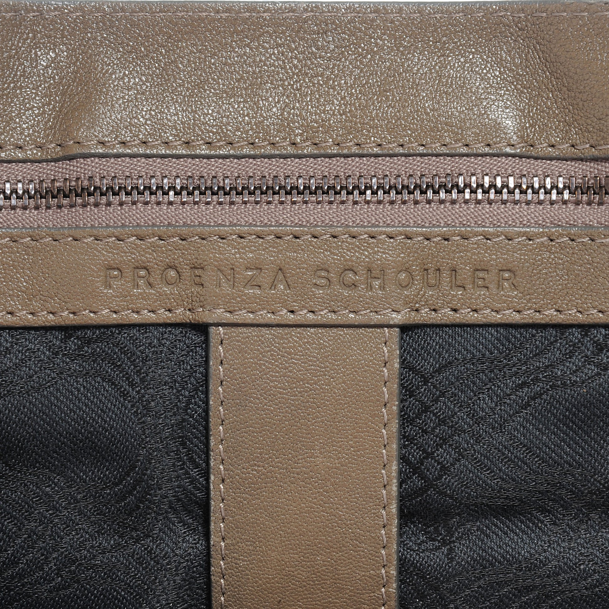 Proenza Schouler Lambskin PS1 Medium Satchel Smoke 6 of 8