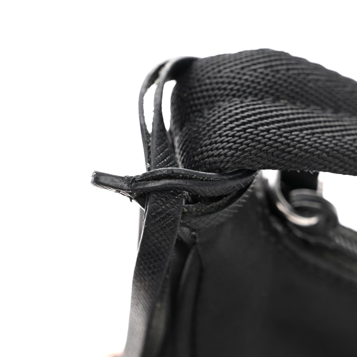 Tessuto Nylon Mini Re-Edition 2000 Bag Black