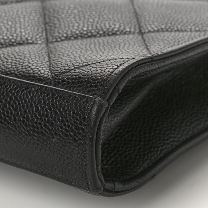 Chanel Caviar Quilted Briefcase Laptop Bag Black 8 of 9
