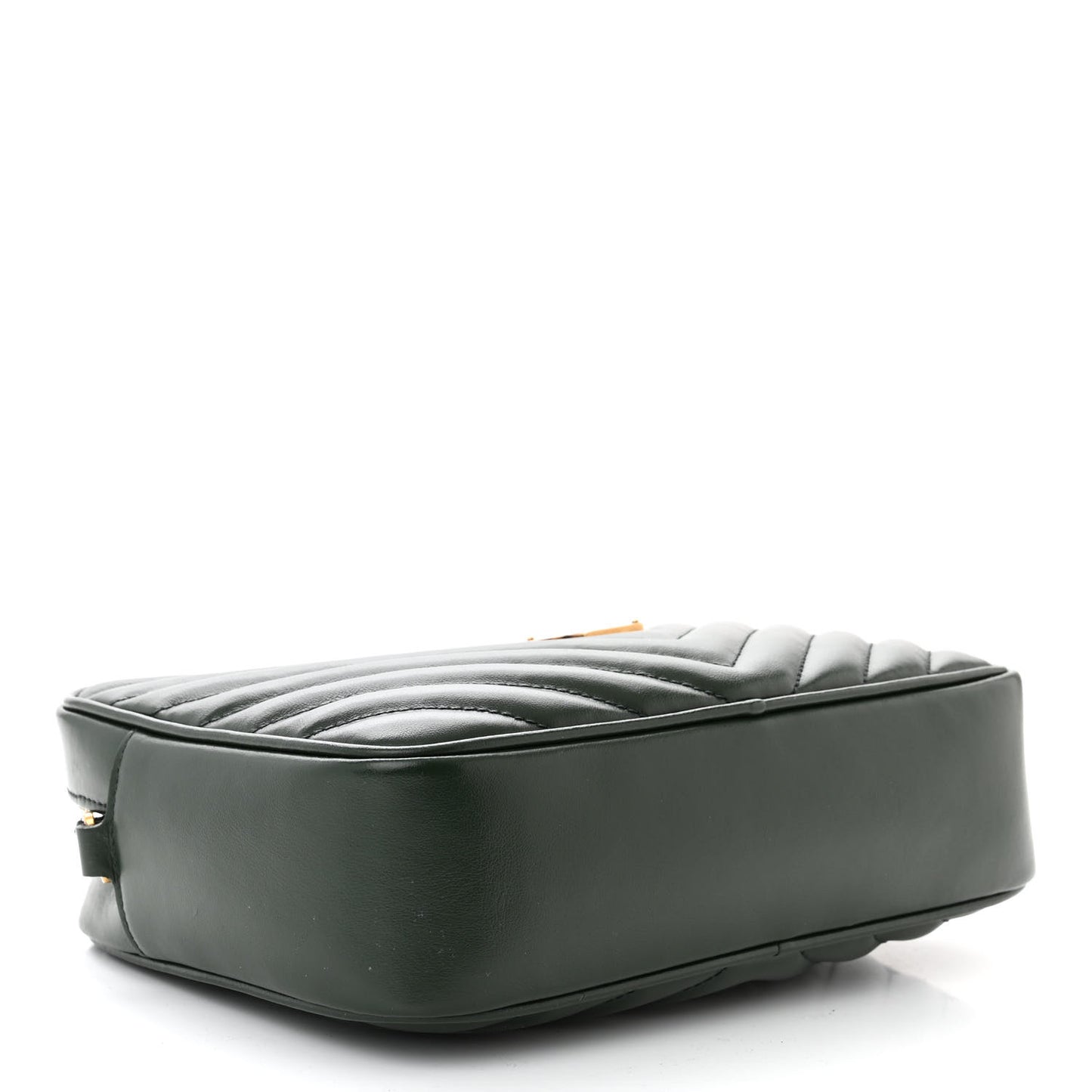 Calfskin Matelasse Monogram Lou Camera Bag Military Green