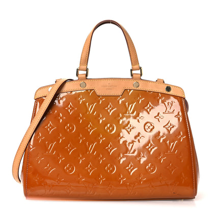 Louis Vuitton Vernis Brea MM Rose Velours 1 of 14