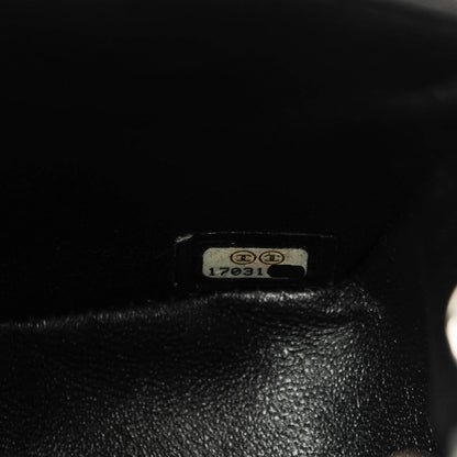Chanel Striated Patent Quilted Mini Rectangular Flap Black 8 of 9