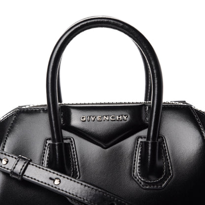 Givenchy Shiny Lord Calfskin Mini Antigona Black 10 of 10